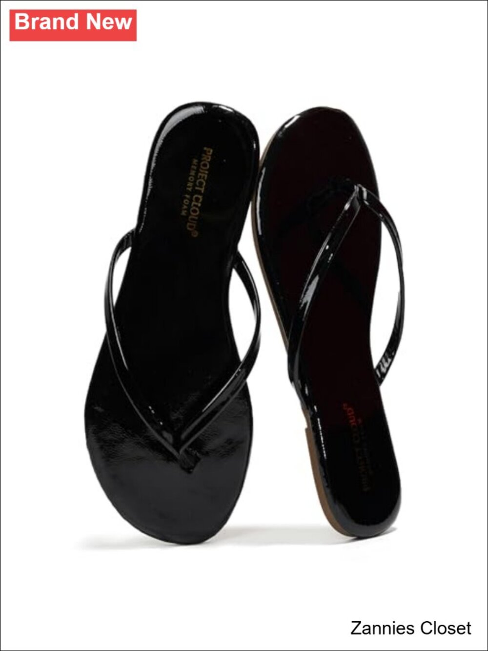 ✨ Women's Project Cloud Memory Foam Slip-On Flip Flop Sandals